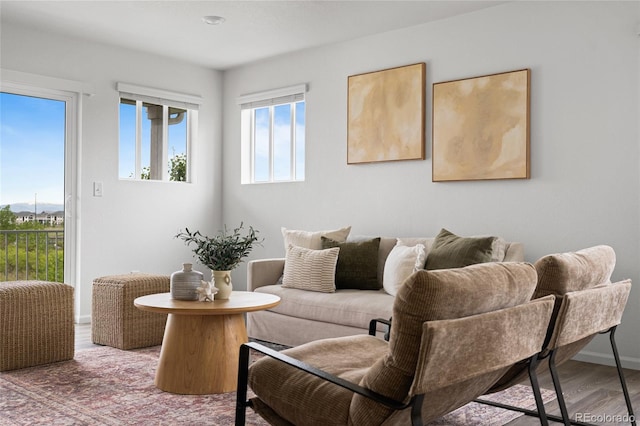 18645 E 54th Pl, Denver, CO 80249 - living area with baseboards