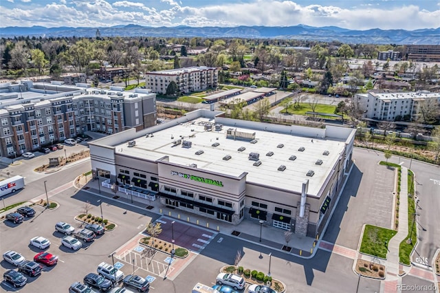 7801 W 35th Ave Unit 406, Wheat Ridge, CO 80033 - birds eye view of property with a mountain view