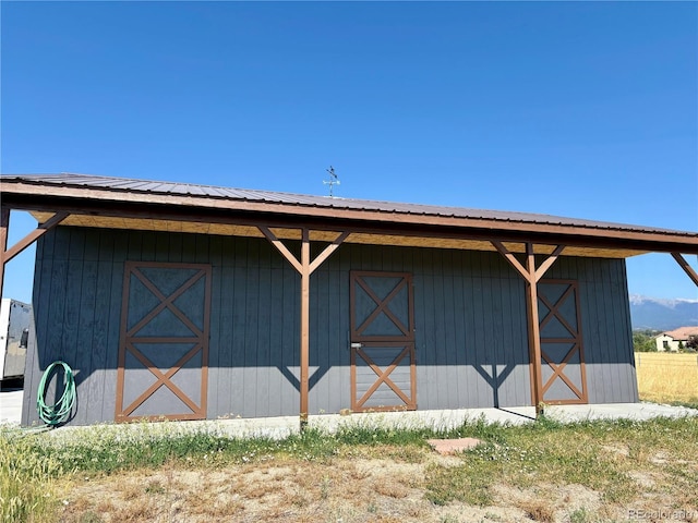 9081 Range Ln, Salida, CO 81201 - view of outbuilding featuring an exterior structure