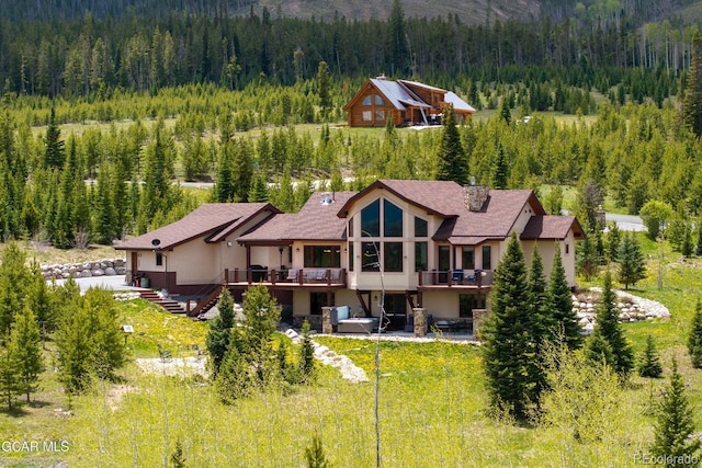 2621 Gcr 519, Tabernash, CO 80478 - view of subject property with a forest