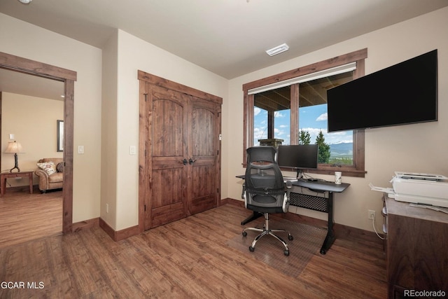 2621 Gcr 519, Tabernash, CO 80478 - office space featuring wood finished floors and baseboards