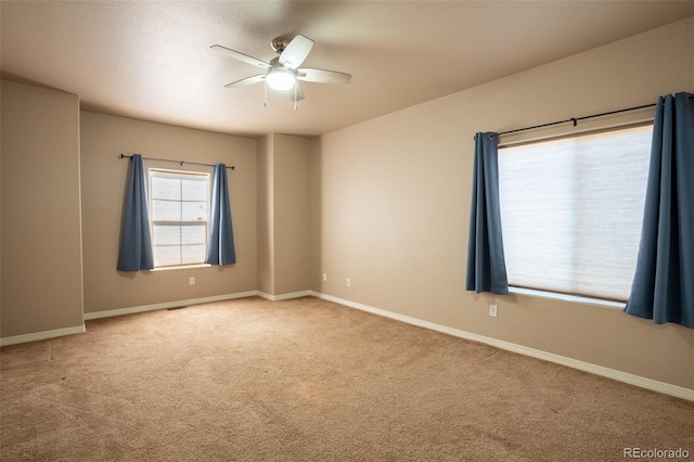 1985 Reed Grass Way, Colorado Springs, CO 80915 - carpeted empty room with ceiling fan and baseboards