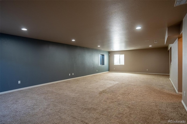 1985 Reed Grass Way, Colorado Springs, CO 80915 - unfurnished room with carpet flooring and recessed lighting