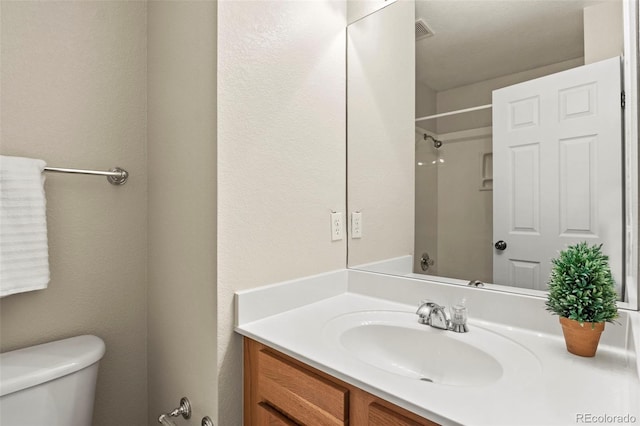 4109 Sunny Vista Hts, Colorado Springs, CO 80918 - bathroom with toilet and vanity