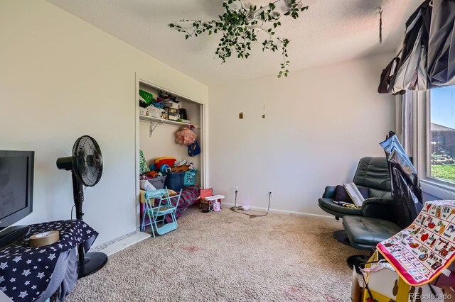 4484 Juniper Ct, Larkspur, CO 80118 - playroom featuring carpet floors and baseboards