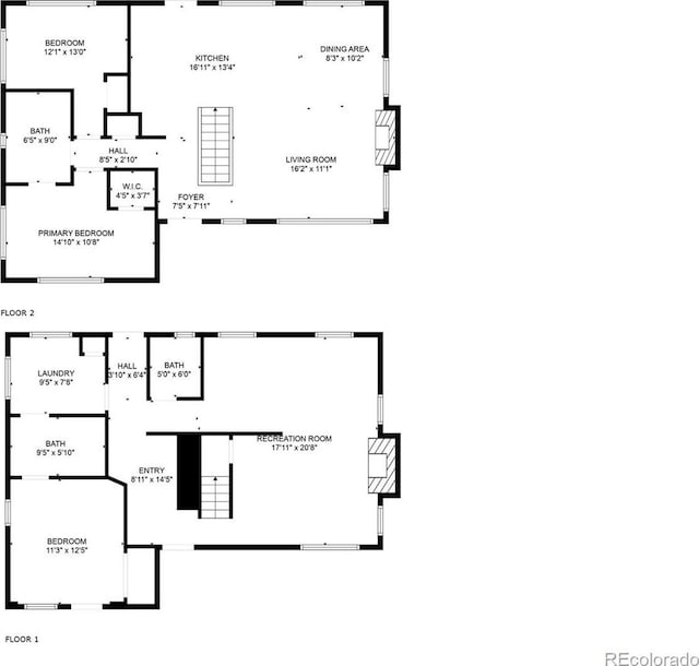 220 S Raleigh St, Denver, CO 80219 - view of home floor plan