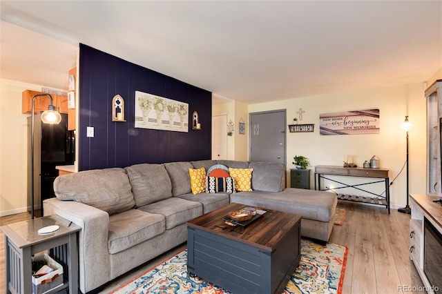 2325 S Linden Ct Unit 101, Denver, CO 80222 - living room featuring hardwood / wood-style floors