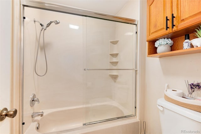 2325 S Linden Ct Unit 101, Denver, CO 80222 - full bath featuring combined bath / shower with glass door and toilet
