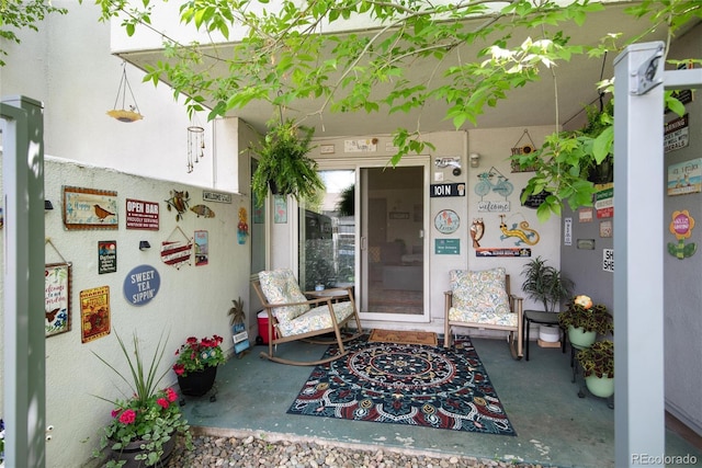 2325 S Linden Ct Unit 101, Denver, CO 80222 - view of exterior entry with stucco siding