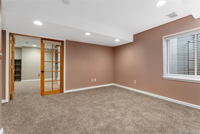 7860 E Ellsworth Ave, Denver, CO 80230 - unfurnished room with carpet floors, recessed lighting, and baseboards