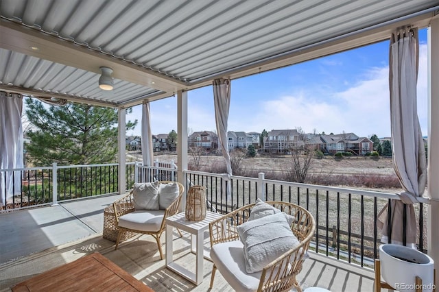 854 Countrybriar Ln, Highlands Ranch, CO 80129 - wooden deck featuring a residential view