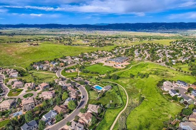 854 Countrybriar Ln, Highlands Ranch, CO 80129 - view of property location with a mountain backdrop and nearby suburban area