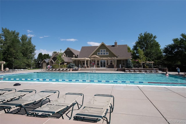 2730 River View Dr, Broomfield, CO 80023 - community pool with a patio