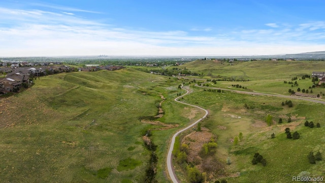 17223 W 84th Dr, Arvada, CO 80007 - aerial overview of property's location with rural landscape