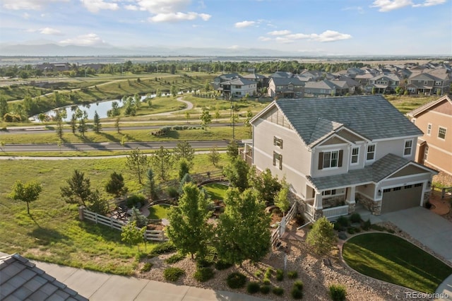 3741 Harvard Pl, Broomfield, CO 80023 - aerial view of residential area featuring a nearby body of water