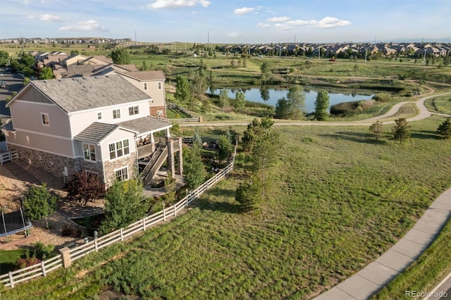 3741 Harvard Pl, Broomfield, CO 80023 - view from above of property featuring a large body of water