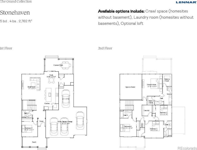 39857 Floyd St, Elizabeth, CO 80107 - view of floor plan / room layout