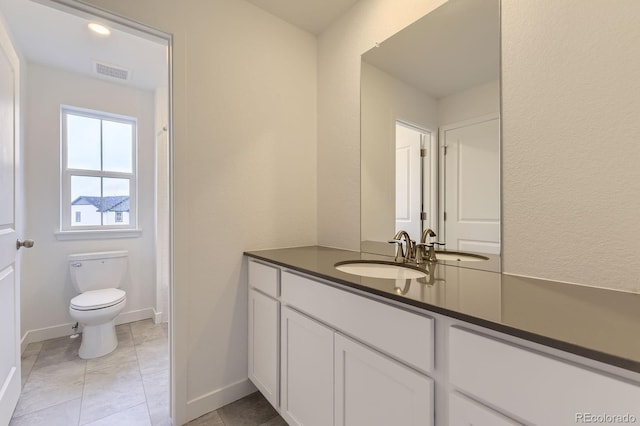 39857 Floyd St, Elizabeth, CO 80107 - full bath featuring vanity and tile patterned flooring