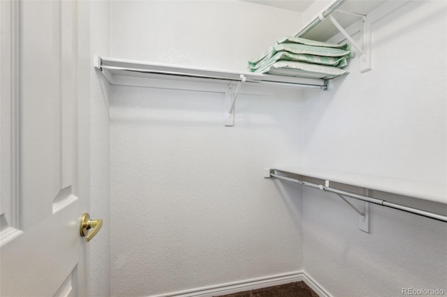 17391 E Weaver Ave, Aurora, CO 80016 - walk in closet featuring dark carpet