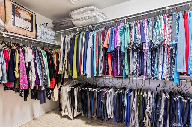 17391 E Weaver Ave, Aurora, CO 80016 - spacious closet featuring carpet