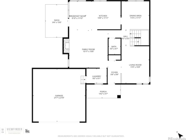 750 S Dearborn Ct, Aurora, CO 80012 - view of floor plan / room layout