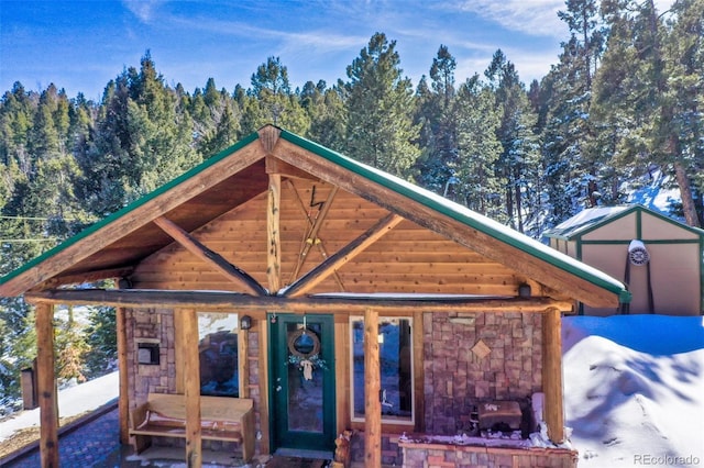 526 Wakanda Trl, Woodland Park, CO 80863 - view of front of home
