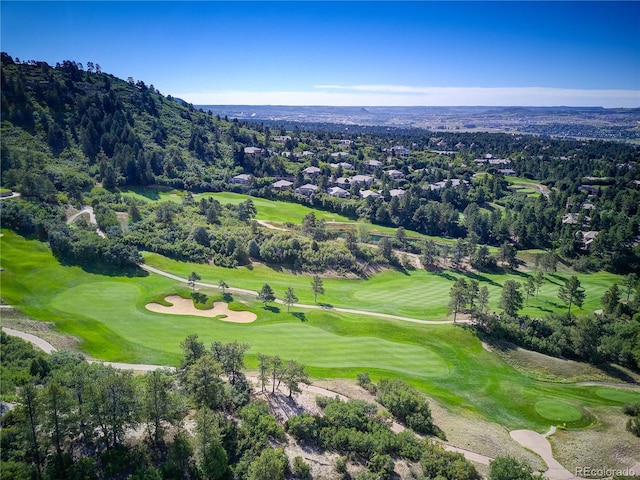 view of birds eye view of property