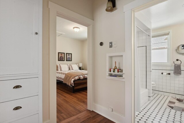 916 Adams St, Denver, CO 80206 - corridor with wood finished floors