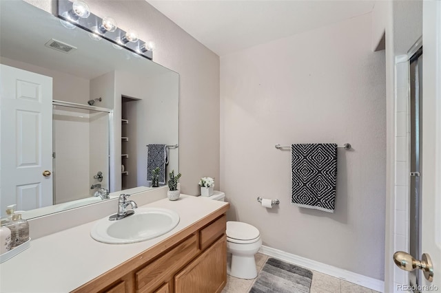 2417 S Racine Way, Aurora, CO 80014 - full bath with vanity and tile patterned floors