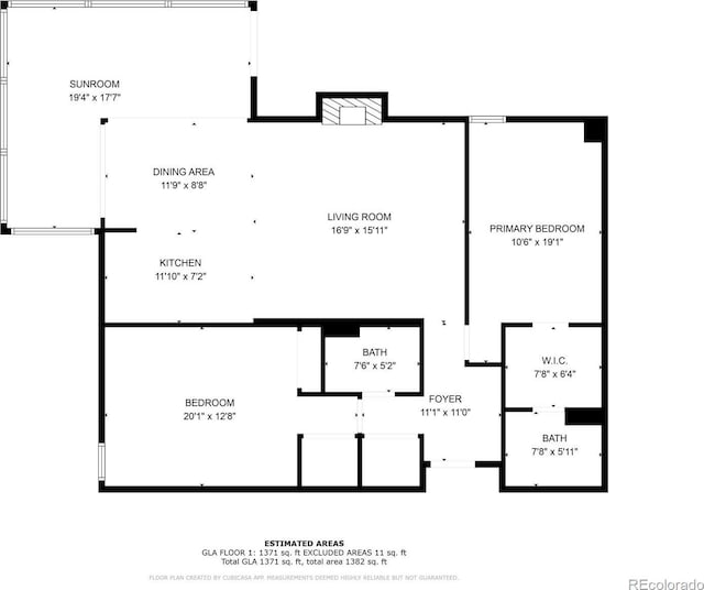 675 S University Blvd Unit 106, Denver, CO 80209 - property floor plan