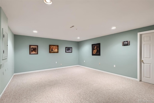 9925 W Progress Pl, Littleton, CO 80123 - unfurnished room featuring carpet floors, recessed lighting, and baseboards