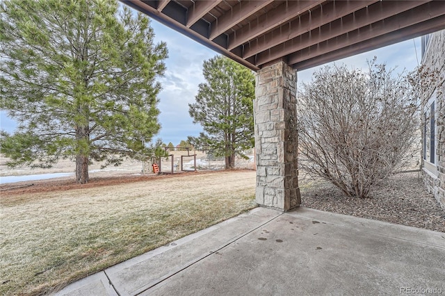 view of patio