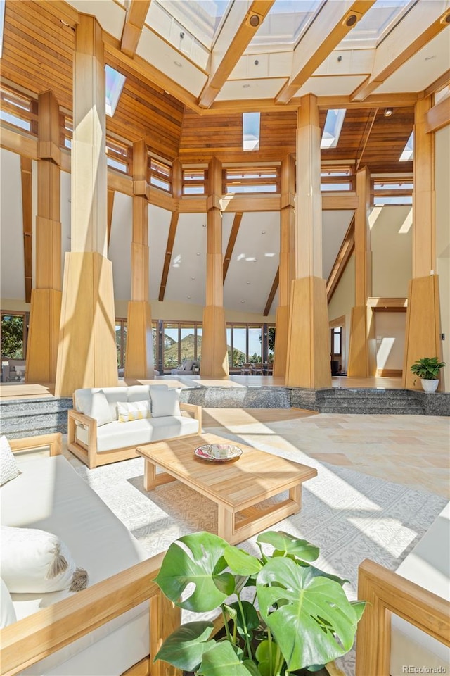 6455 Dakota Ridge Dr, Golden, CO 80403 - common area featuring a high ceiling