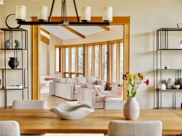 6455 Dakota Ridge Dr, Golden, CO 80403 - living area featuring vaulted ceiling