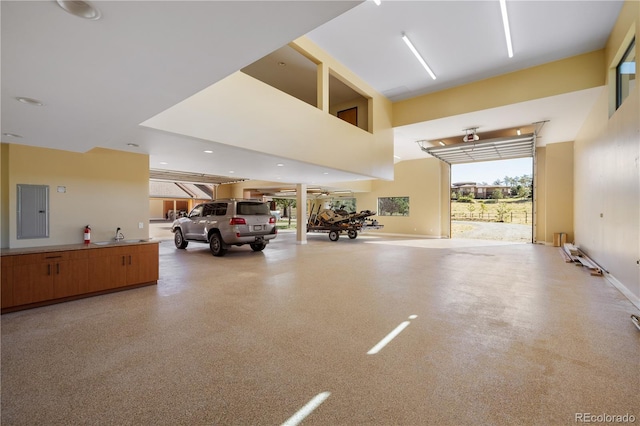 6455 Dakota Ridge Dr, Golden, CO 80403 - garage with electric panel