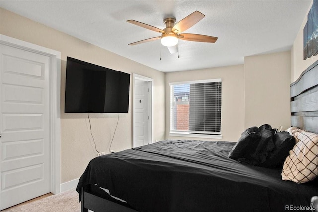 2521 Moline St, Aurora, CO 80010 - carpeted bedroom with ceiling fan and baseboards