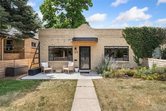 1579 Fairfax St, Denver, CO 80220 - modern home featuring brick siding