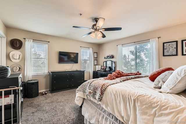 3030 Wyandot St Unit 7, Denver, CO 80211 - bedroom featuring carpet floors and ceiling fan