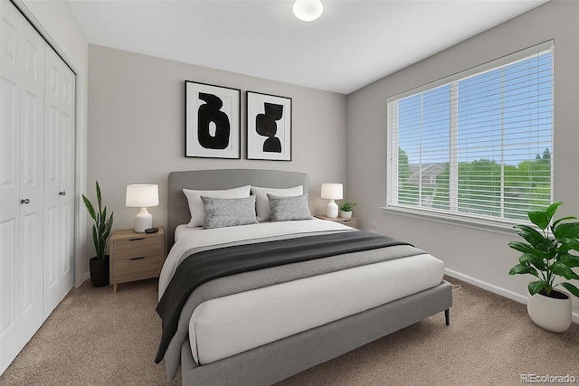 5255 Memphis St Unit 1009, Denver, CO 80239 - carpeted bedroom featuring baseboards and a closet