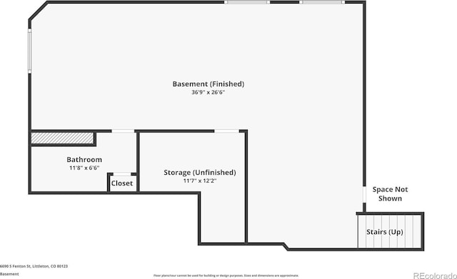 6690 S Fenton St, Littleton, CO 80123 - floor plan