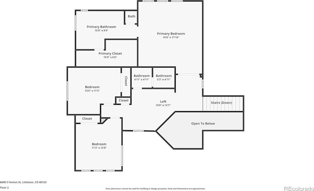 6690 S Fenton St, Littleton, CO 80123 - room layout