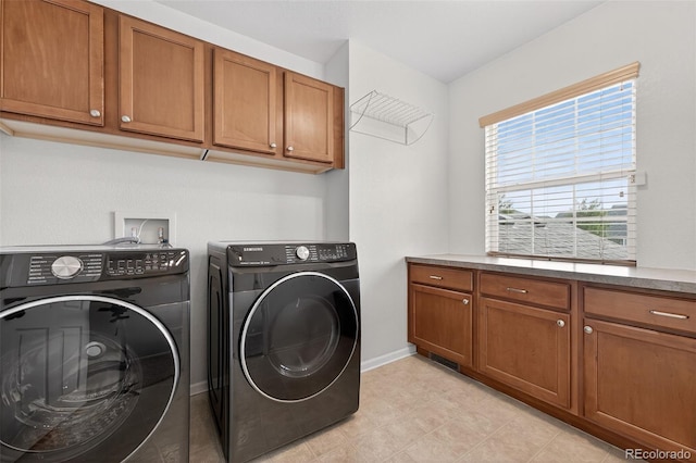 14620 Prairie Sky Ln, Broomfield, CO 80023 - laundry area with independent washer and dryer and cabinet space