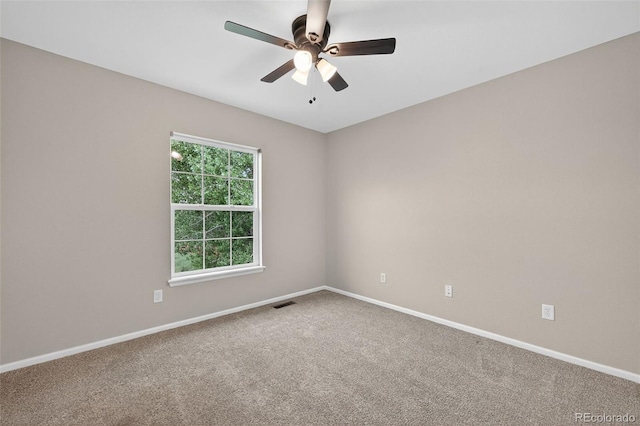 14620 Prairie Sky Ln, Broomfield, CO 80023 - spare room with ceiling fan and carpet