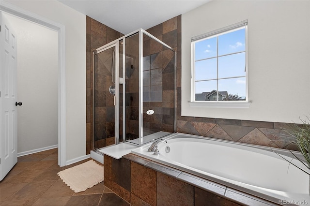 14620 Prairie Sky Ln, Broomfield, CO 80023 - full bath with a garden tub and a stall shower