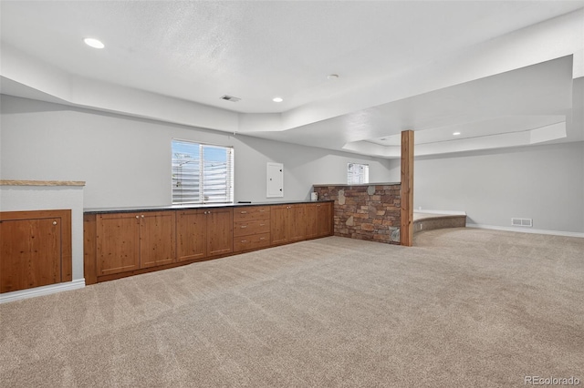 14620 Prairie Sky Ln, Broomfield, CO 80023 - below grade area featuring plenty of natural light, carpet floors, and recessed lighting