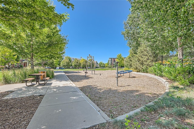 view of playground