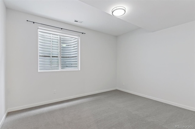 empty room with light carpet