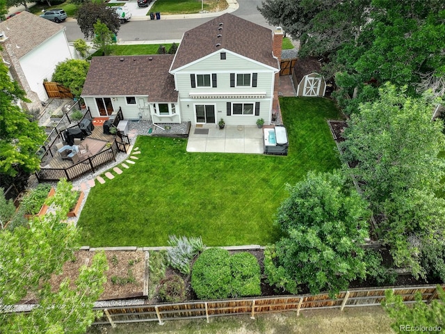 9356 W Geddes Pl, Littleton, CO 80128 - aerial view of property and surrounding area