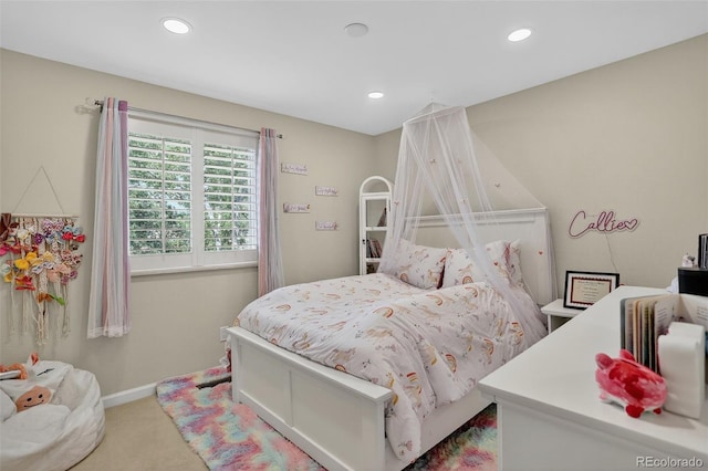 9356 W Geddes Pl, Littleton, CO 80128 - carpeted bedroom with recessed lighting and baseboards