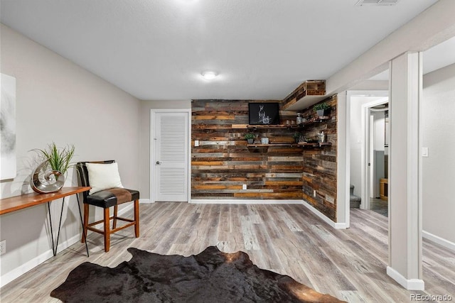 20908 E Dorado Cir, Centennial, CO 80015 - living area featuring wood finished floors and baseboards